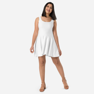 Vestido skater all over