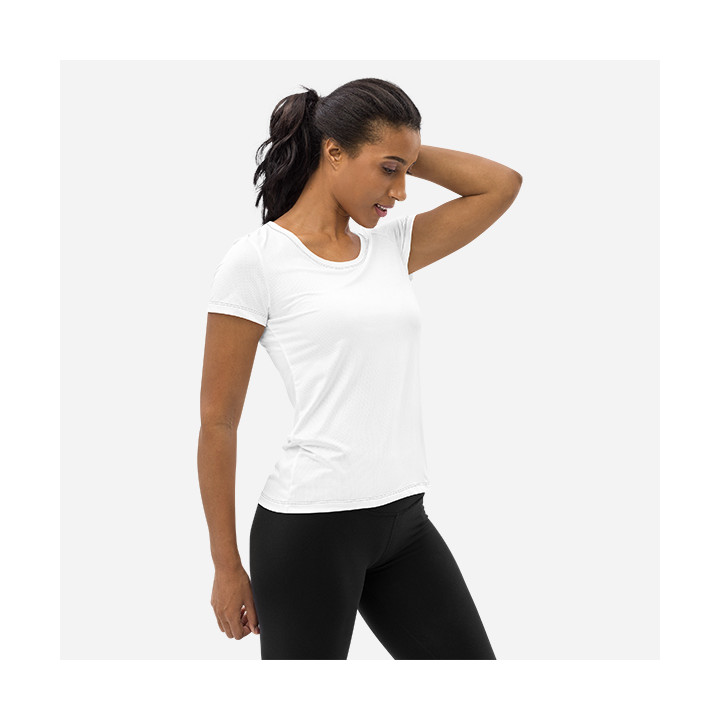 All-Over Print Women's Athletic T-Shirt