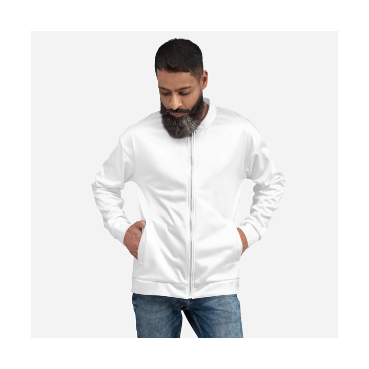 Unisex Allover-Bomberjacke