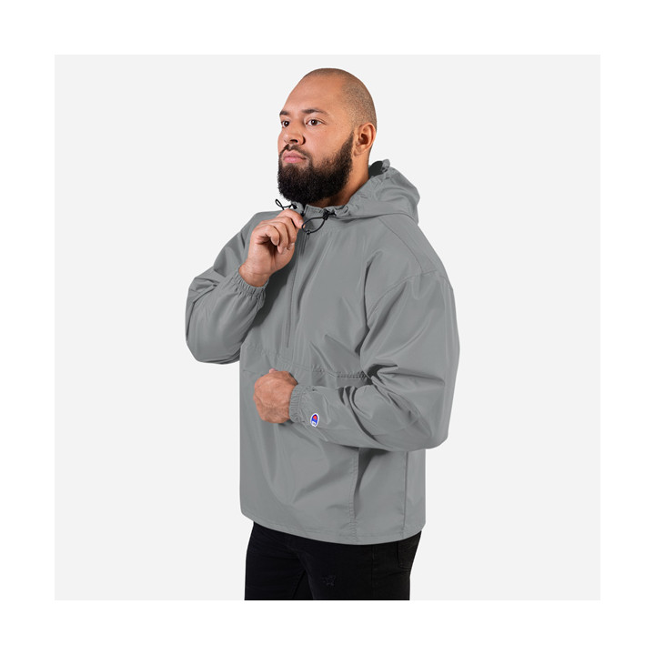 Embroidered Champion Packable Jacket