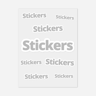 Kiss-Cut Sticker Sheet