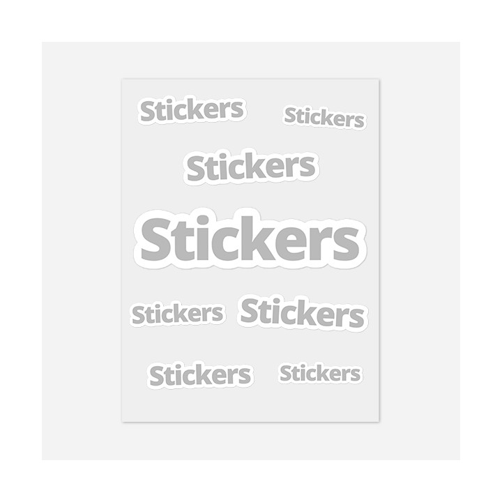 Kiss-Cut Sticker Sheet