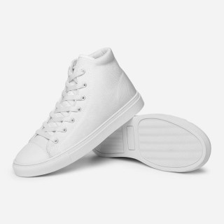 Sneakers alte in tela da donna