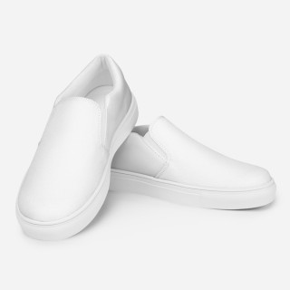Scarpe di tela senza lacci uomo