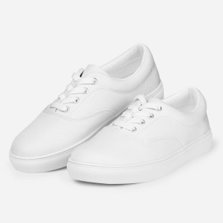Scarpe di tela con lacci uomo