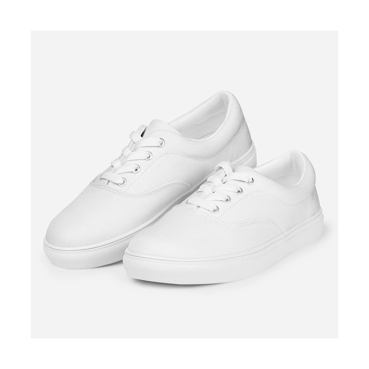Zapatillas de lona con cordones para hombre