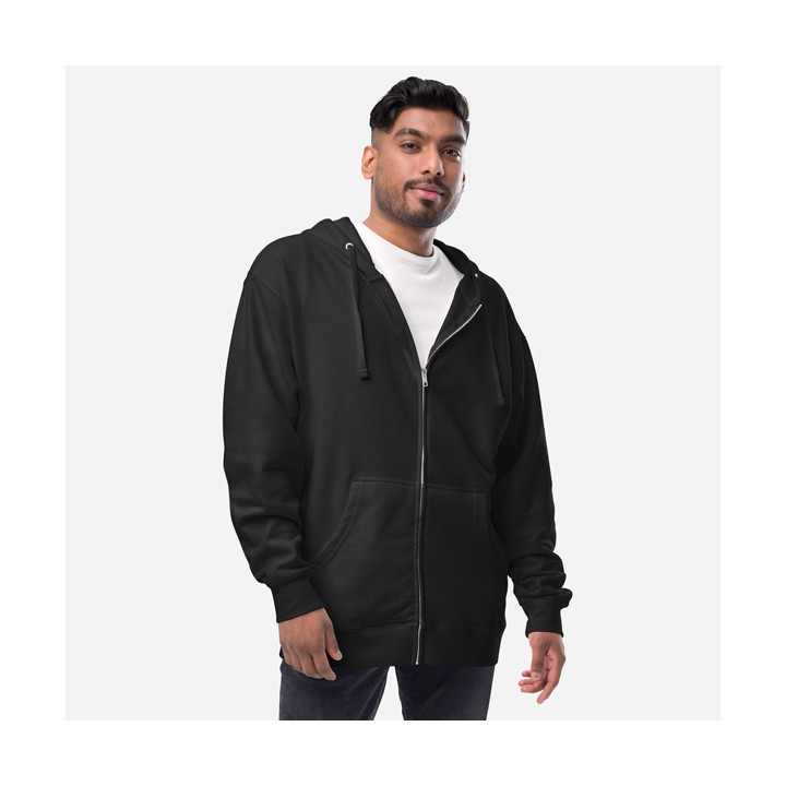 Sudadera polar con capucha y cremallera unisex | Independent Trading Co. SS4500Z