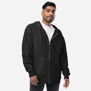 Sweat à capuche et fermeture éclair en molleton unisexe | Independent Trading Co. SS4500Z
