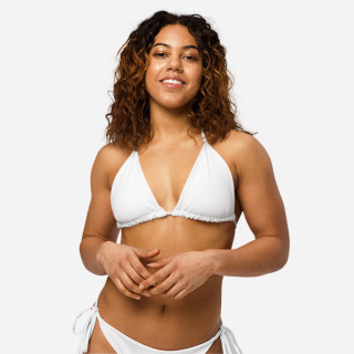 Sujetador de bikini de triángulo con relleno