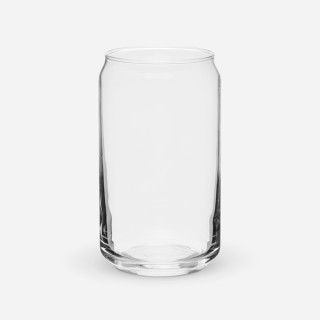 Vaso con forma de lata (16 oz)