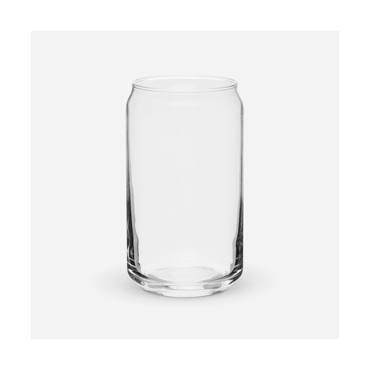 Vaso con forma de lata (16 oz)