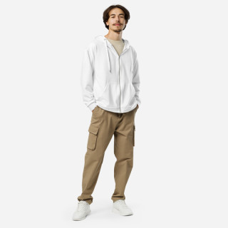 Sudadera all over reciclada con cremallera unisex