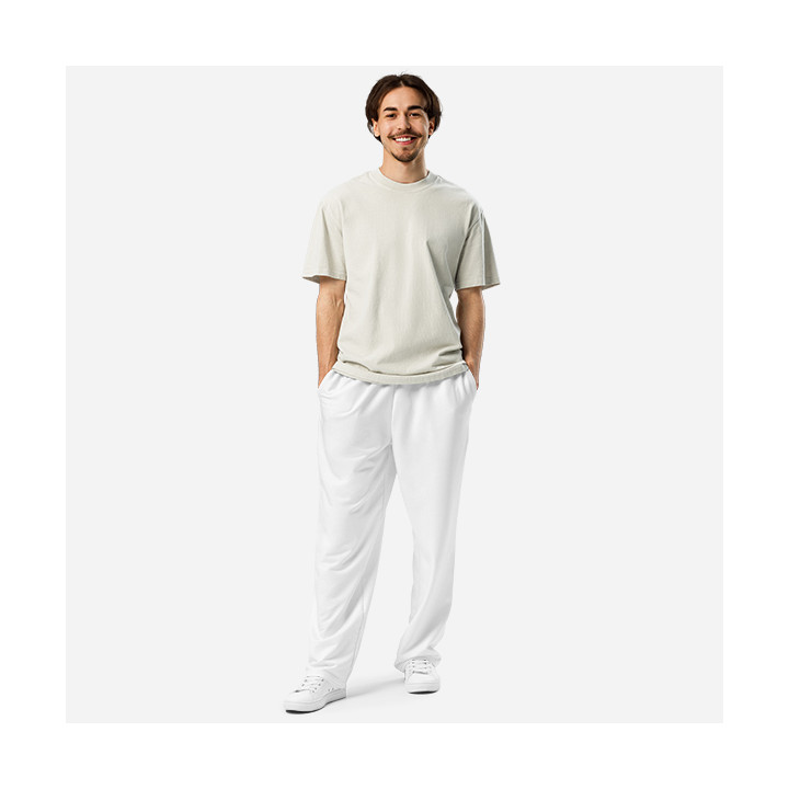 Unisex-Joggingshose mit weiten Beinen und Allover-Druck
