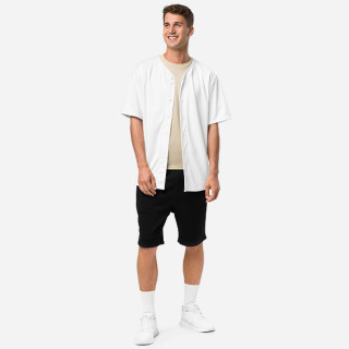 Recyceltes Unisex-Baseball-Trikot mit Allover-Druck