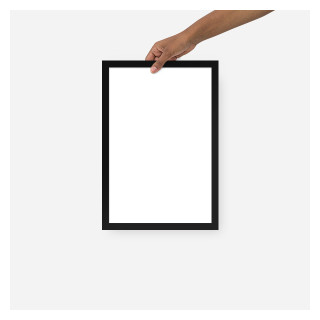 Poster premium su carta fotografica lucida con cornice (in)