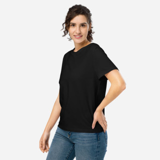 T-shirt col côtelé écologique femme | Stanley/Stella SATW002