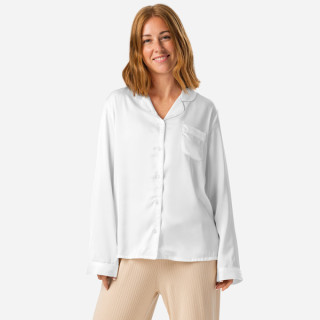 Camiseta de pijama de manga larga all over para mujer