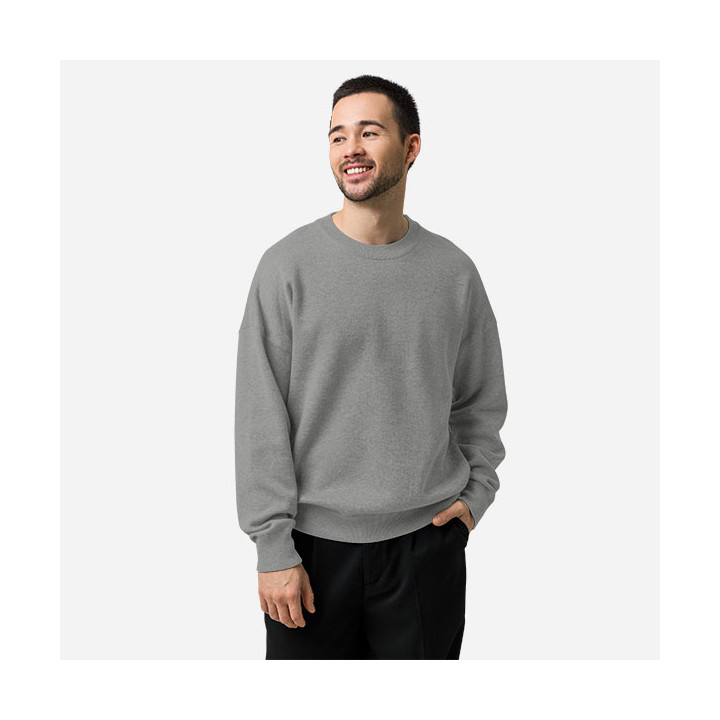 Maglione girocollo dalla linea rilassata