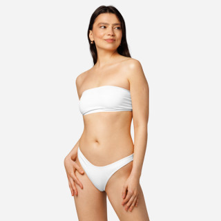 Bikini a fascia riciclato a stampa all over