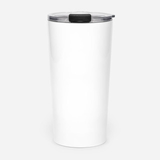 Tazza da viaggio in acciaio inossidabile dalla forma conica (20 oz)