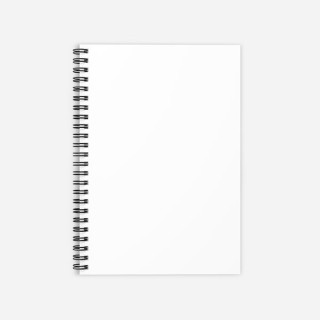 Quaderno a spirale a righe