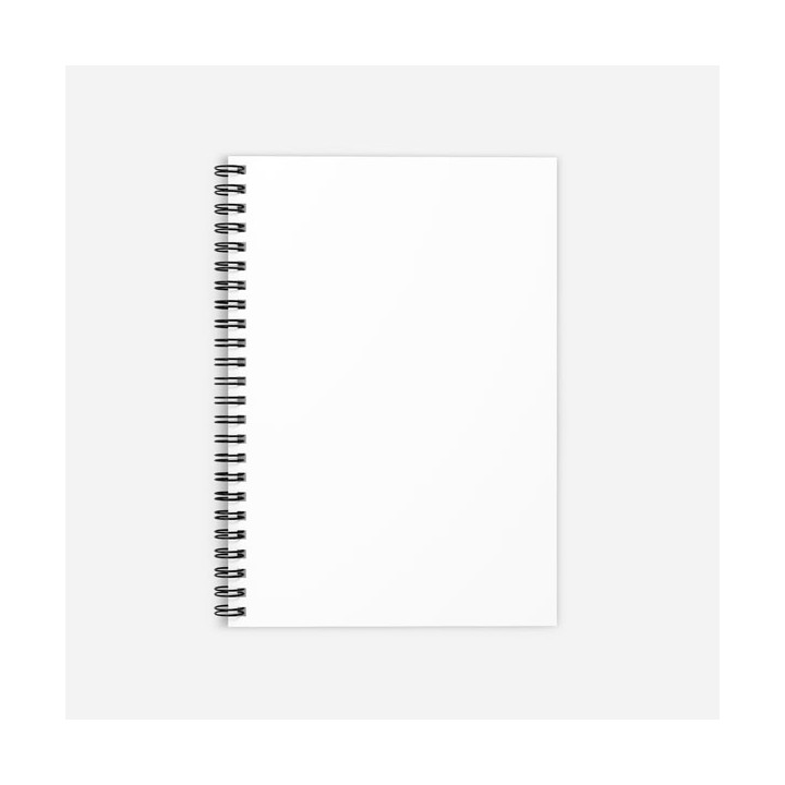 Quaderno a spirale a righe