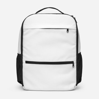 Allover-Rucksack mit vielen Fächern