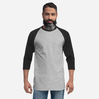 Maglietta con maniche raglan a tre quarti unisex | Tultex 245