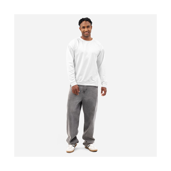 Unisex-Pullover aus Baumwolle mit Allover-Druck