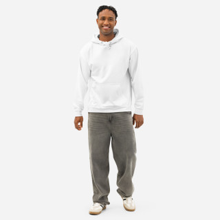 Unisex-Hoodie aus Baumwolle mit Allover-Druck