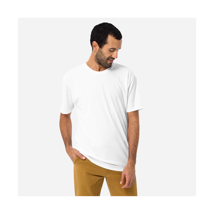 T-shirt col ras du cou homme