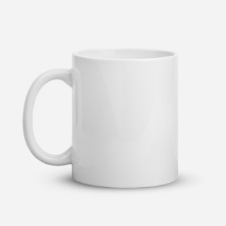 Mug blanc brillant