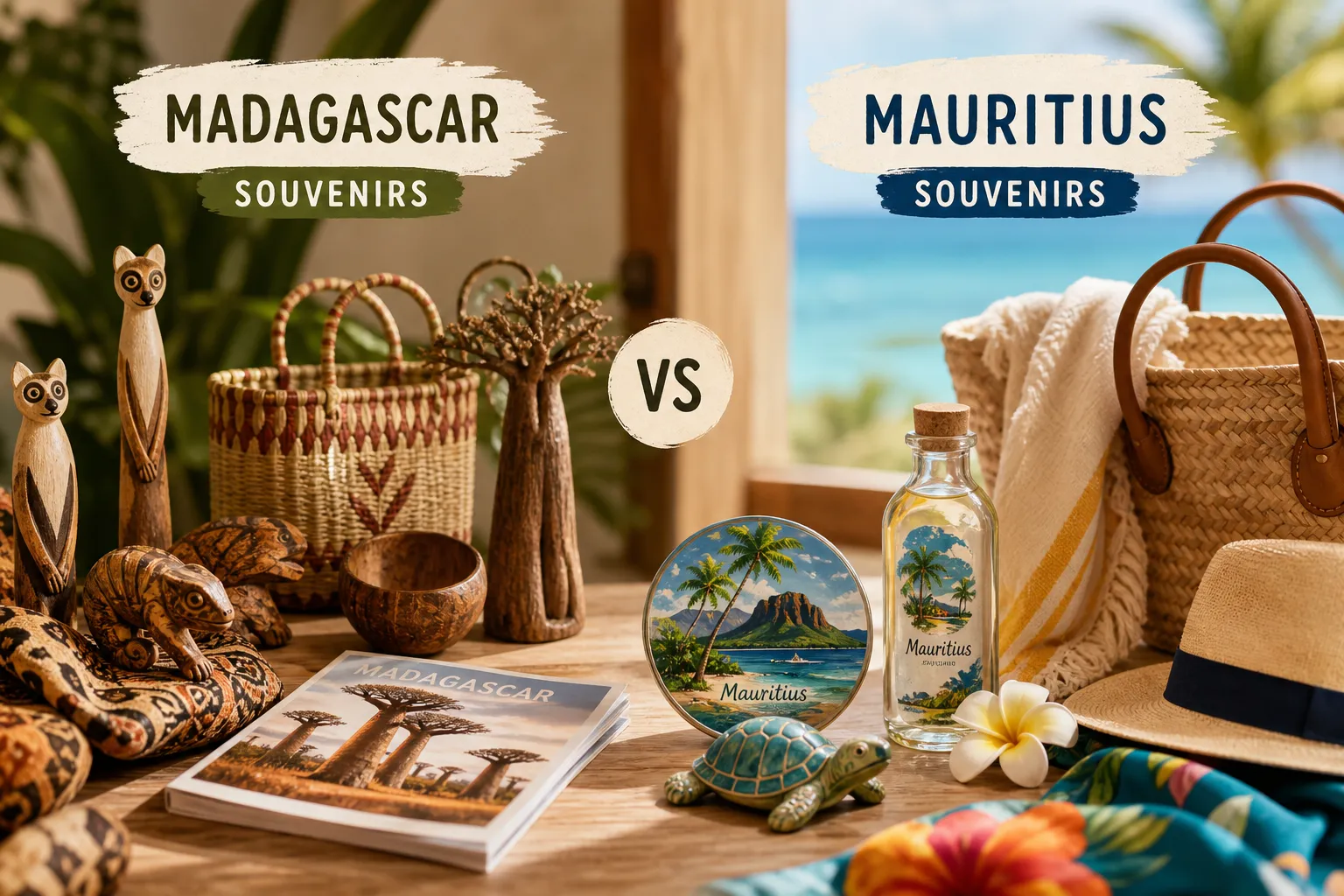 Madagascar vs Mauritius Souvenirs: Key Differences