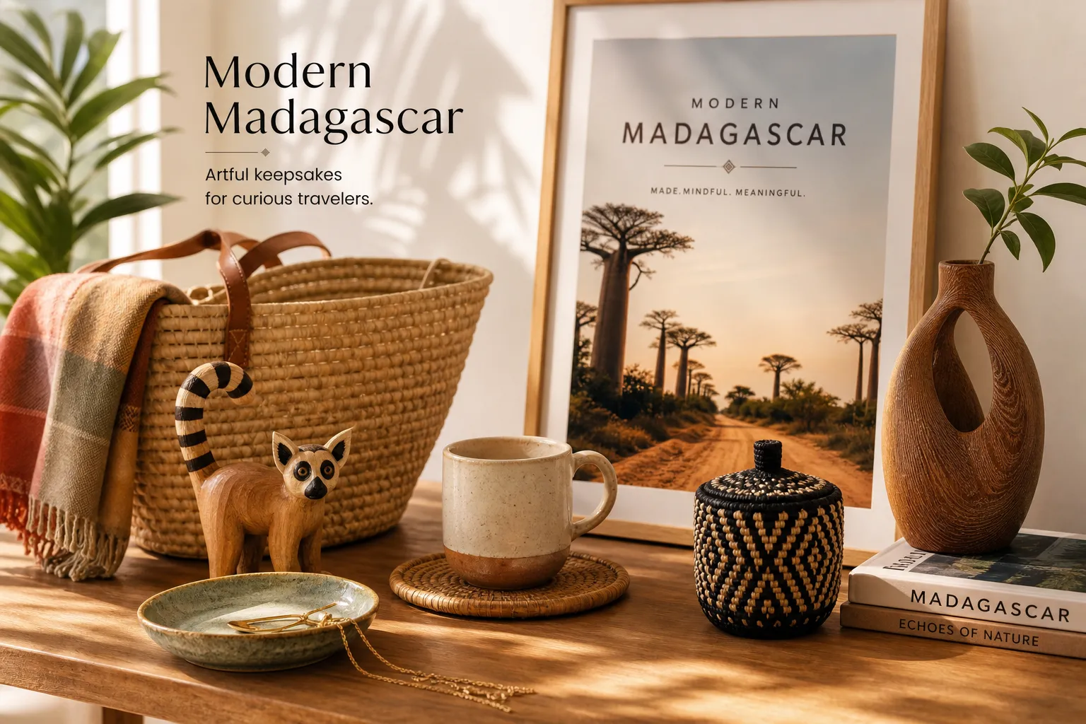Modern Madagascar Keepsakes for the Design-Savvy Traveler