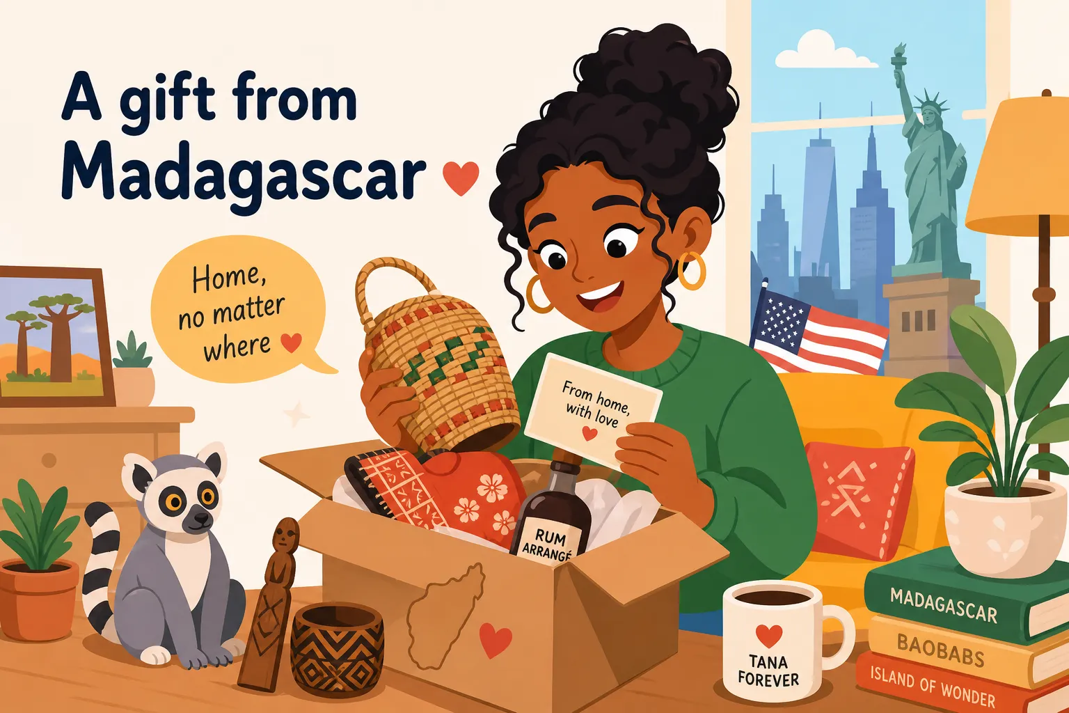 What to Gift a Malagasy Expat Living in the US ?